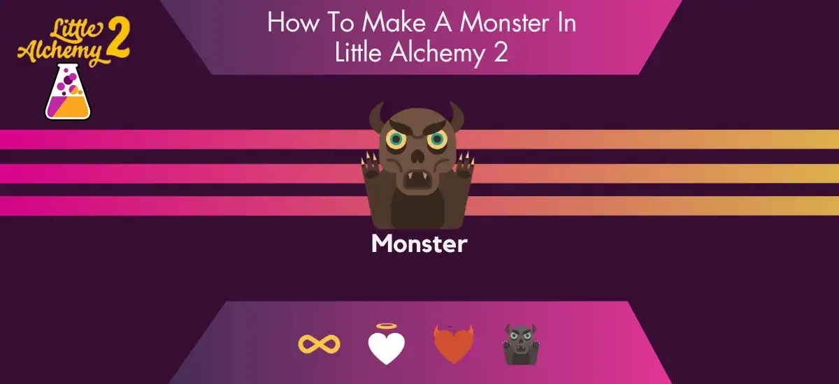 How To Make A Monster In Little Alchemy 2